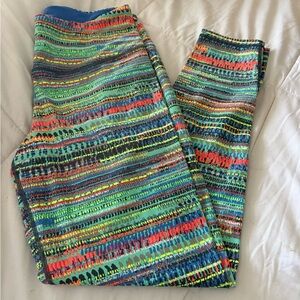 Victoria's Secret Blue and Black Leggings